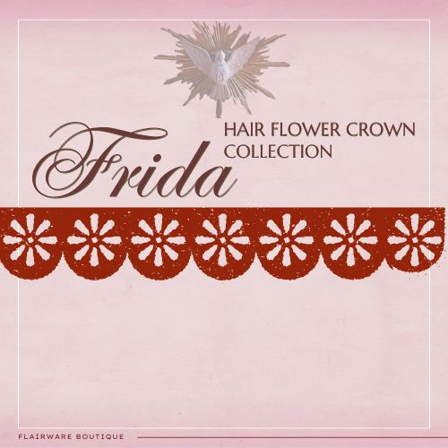 Frida Hair Flower Crown Collection