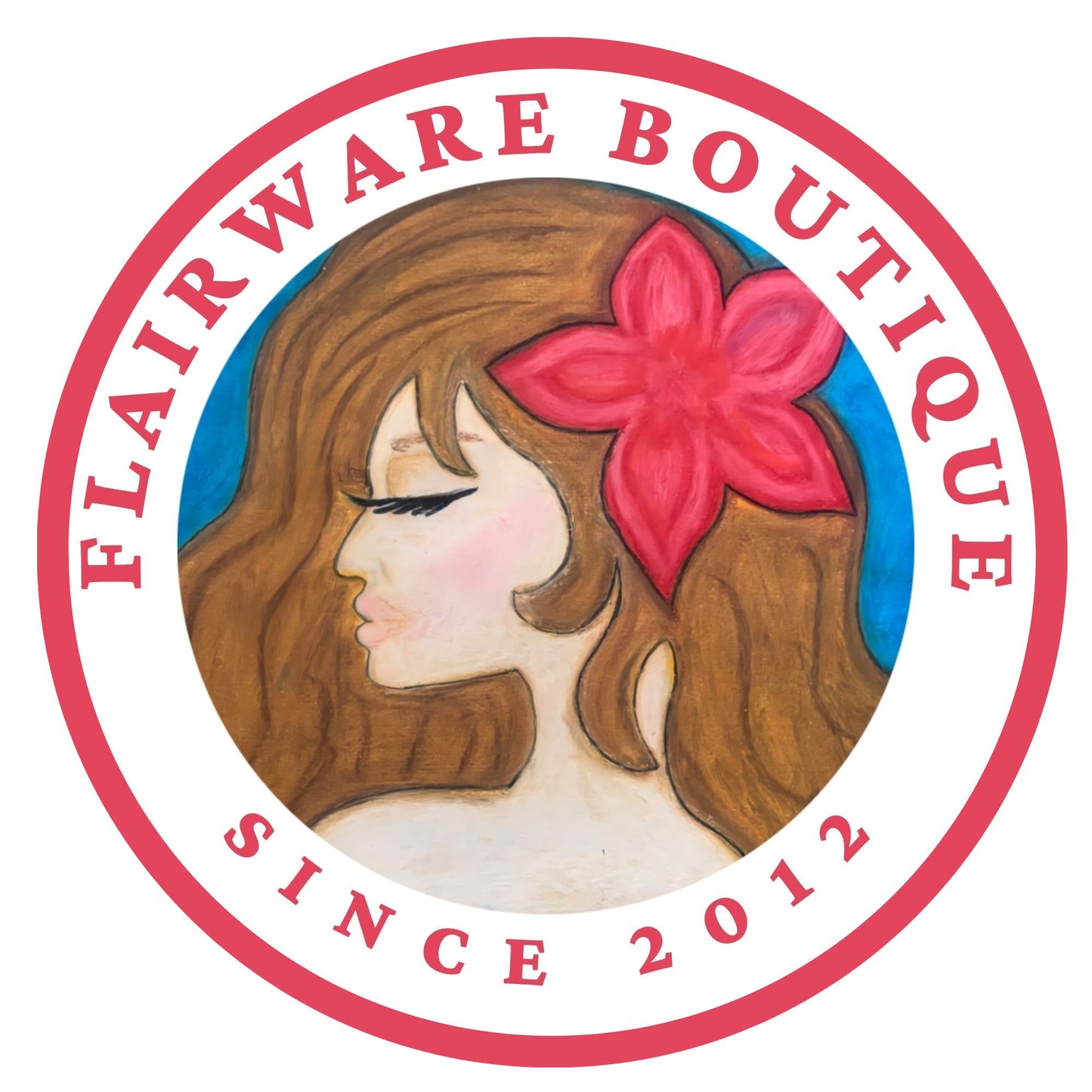 Logo Sticker - Flairware Boutique